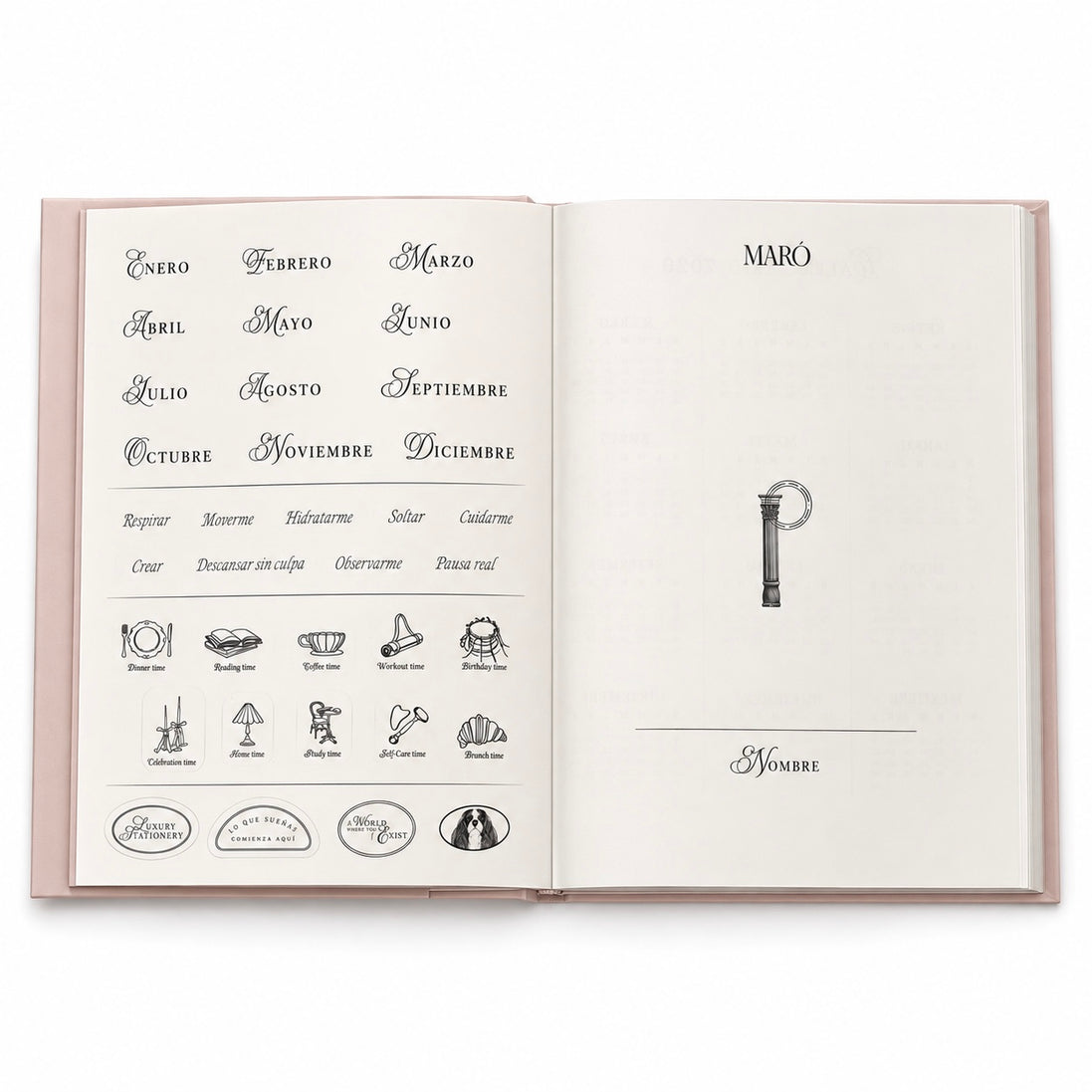 Agenda personalizada