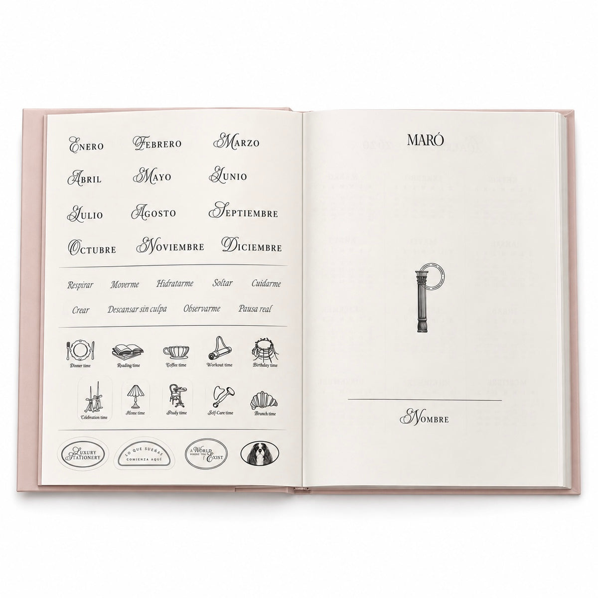 Agenda personalizada